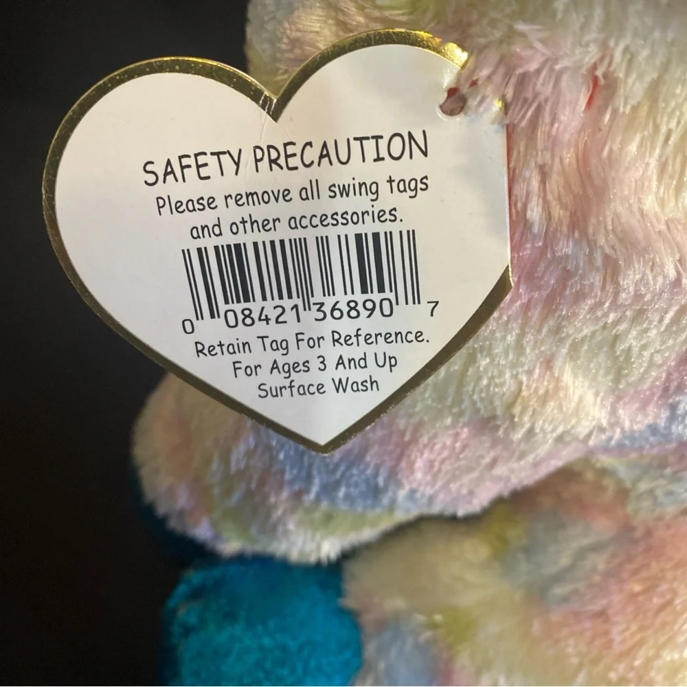 TY Beanie Boos - BLITZ the Unicorn Boo Toy Large 17” (new Other Flaws In Photos)